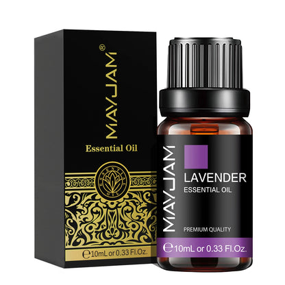 10ML Essential Oil Lavender Jasmine Eucalyptus Vanilla Sandalwood Bergamot Rosemary Citronella Cinnamon Fragrance Oil